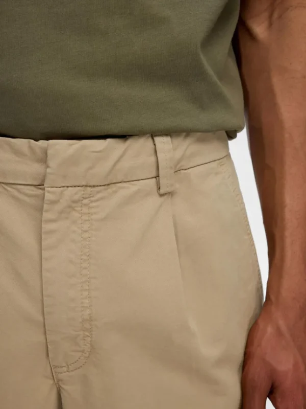 SELECTED 220 LOOSE FIT CHINOS Beige Outlet