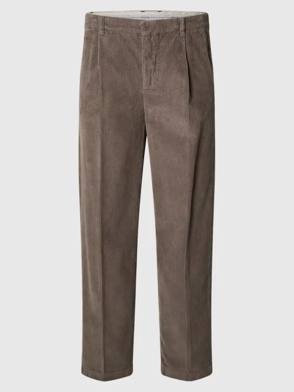 SELECTED 220 LOOSE FIT MANCHESTERBYXOR Brown Best Sale