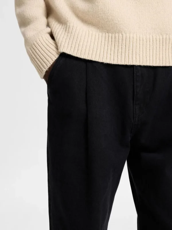 SELECTED 220 LOOSE FIT-JEANS Black Online