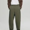 SELECTED LÖS PASSFORM BARREL FIT-BYXOR Green Online