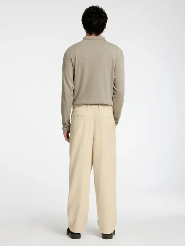 SELECTED LÖS PASSFORM BYXOR Beige Flash Sale