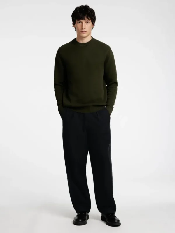 SELECTED LÖS PASSFORM BYXOR Black Best