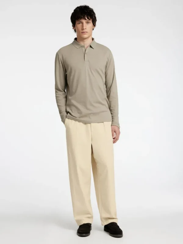 SELECTED LÖS PASSFORM BYXOR Beige Flash Sale