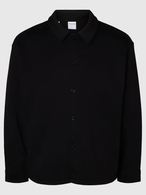 SELECTED LÖS PASSFORM JACKA Black Online