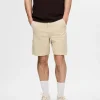 SELECTED LÖS PASSFORM SHORTS Beige Flash Sale