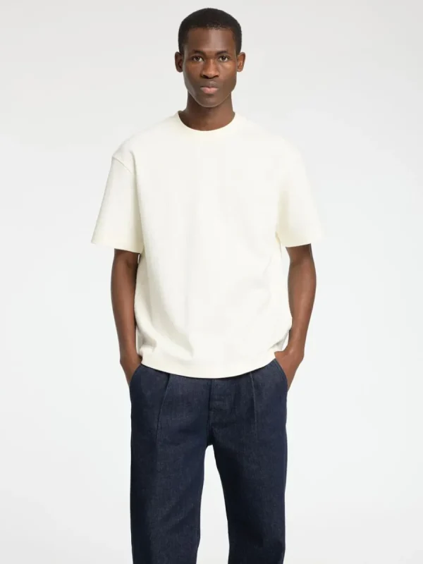 SELECTED LÖS PASSFORM T-SHIRT White Best
