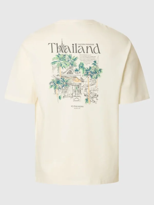 SELECTED LÖS PASSFORM T-SHIRT White Discount