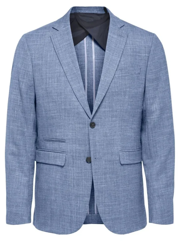 SELECTED LÄTT ENKELKNÄPPT KAVAJ Blue Hot