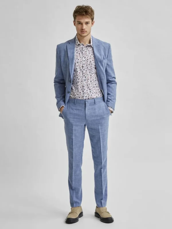 SELECTED LÄTT KOSTYMBYXOR Blue Best Sale