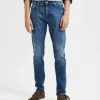 SELECTED MELLANTVÄTT SLIM FIT-JEANS Blue Best