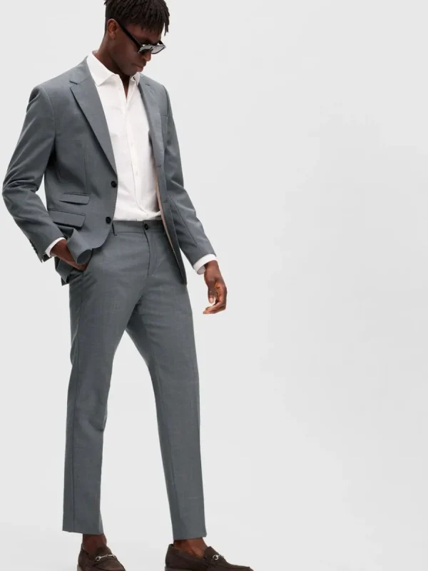 SELECTED MERINOULL BYXOR Grey Discount