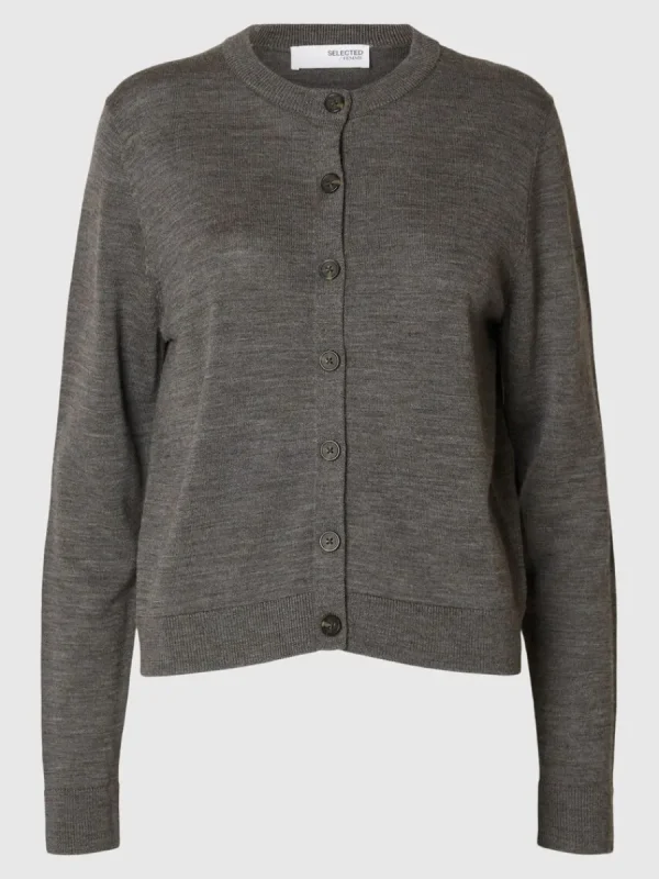 SELECTED 100% MERINOULL KOFTA Grey Online