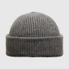 SELECTED 100% MERINOULL MÖSSA Grey Best Sale