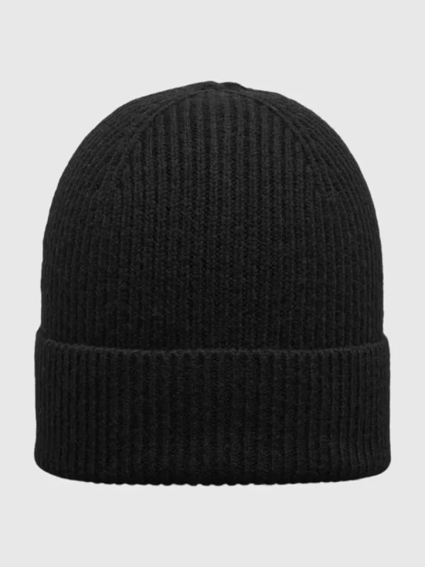 SELECTED 100% MERINOULL MÖSSA Black New