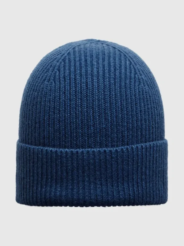 SELECTED 100% MERINOULL MÖSSA Blue Cheap