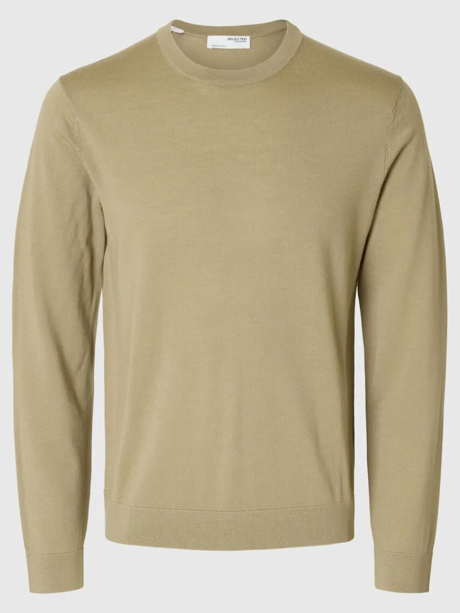 merinoull_rundringad_trj_4-1.webp SELECTED 100% MERINOULL RUNDRINGAD TRÖJA Brown Online