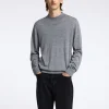 SELECTED 100% MERINOULL TRÖJA MED FUSKKRAGE Grey Discount