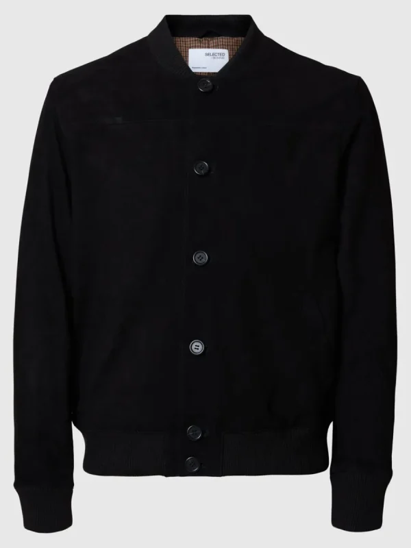 SELECTED MOCKASYDD BOMBERJACKA Black Sale