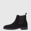 SELECTED MOCKASYDD CHELSEA-STÖVLAR Black Store