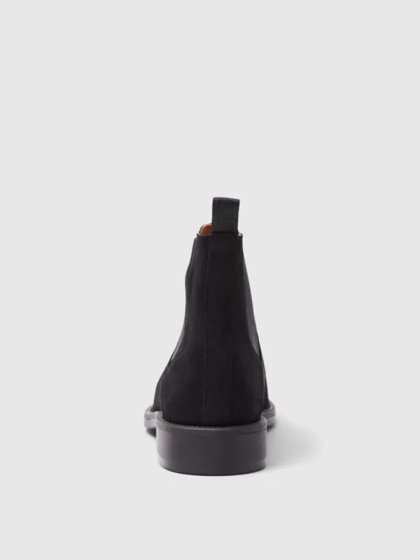 SELECTED MOCKASYDD CHELSEA-STÖVLAR Black Store