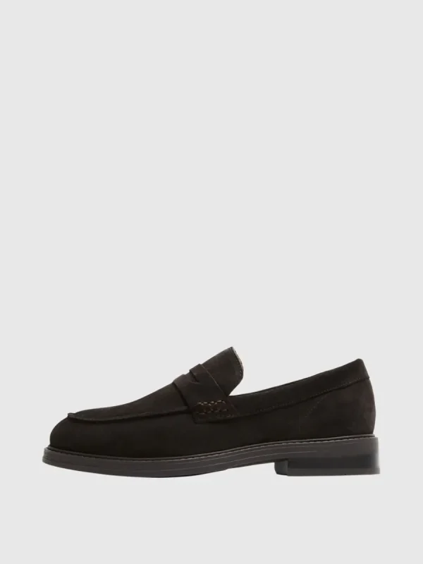 SELECTED MOCKASYDD LOAFERS Brown Shop