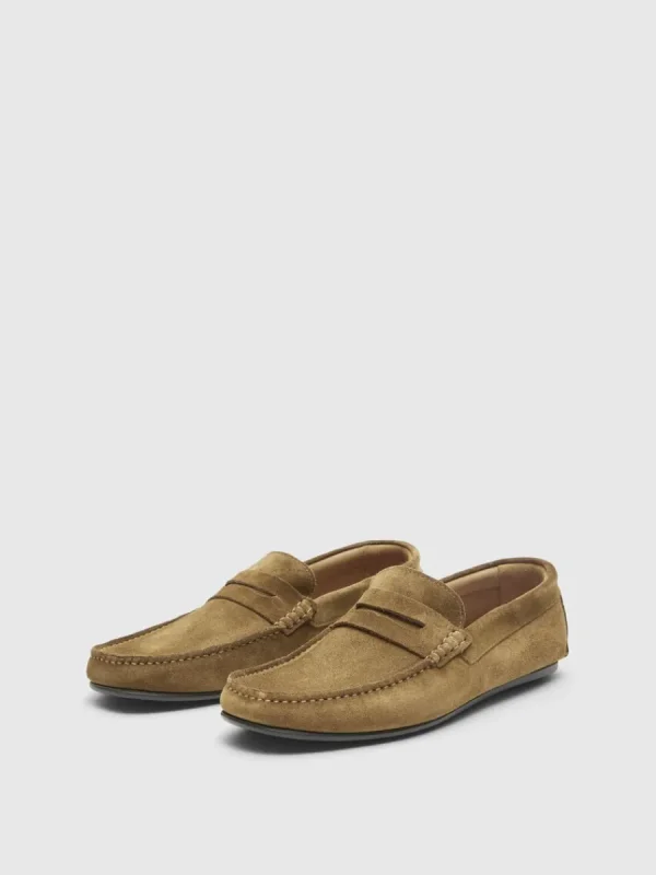 SELECTED MOCKASYDD LOAFERS Brown New