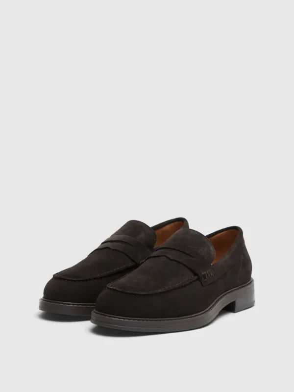SELECTED MOCKASYDD LOAFERS Brown Shop