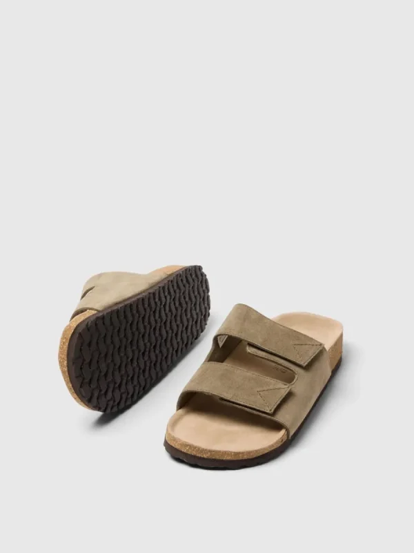 SELECTED MOCKASYDD SANDALER Green Clearance