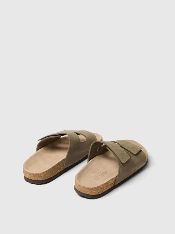 SELECTED MOCKASYDD SANDALER Green Clearance