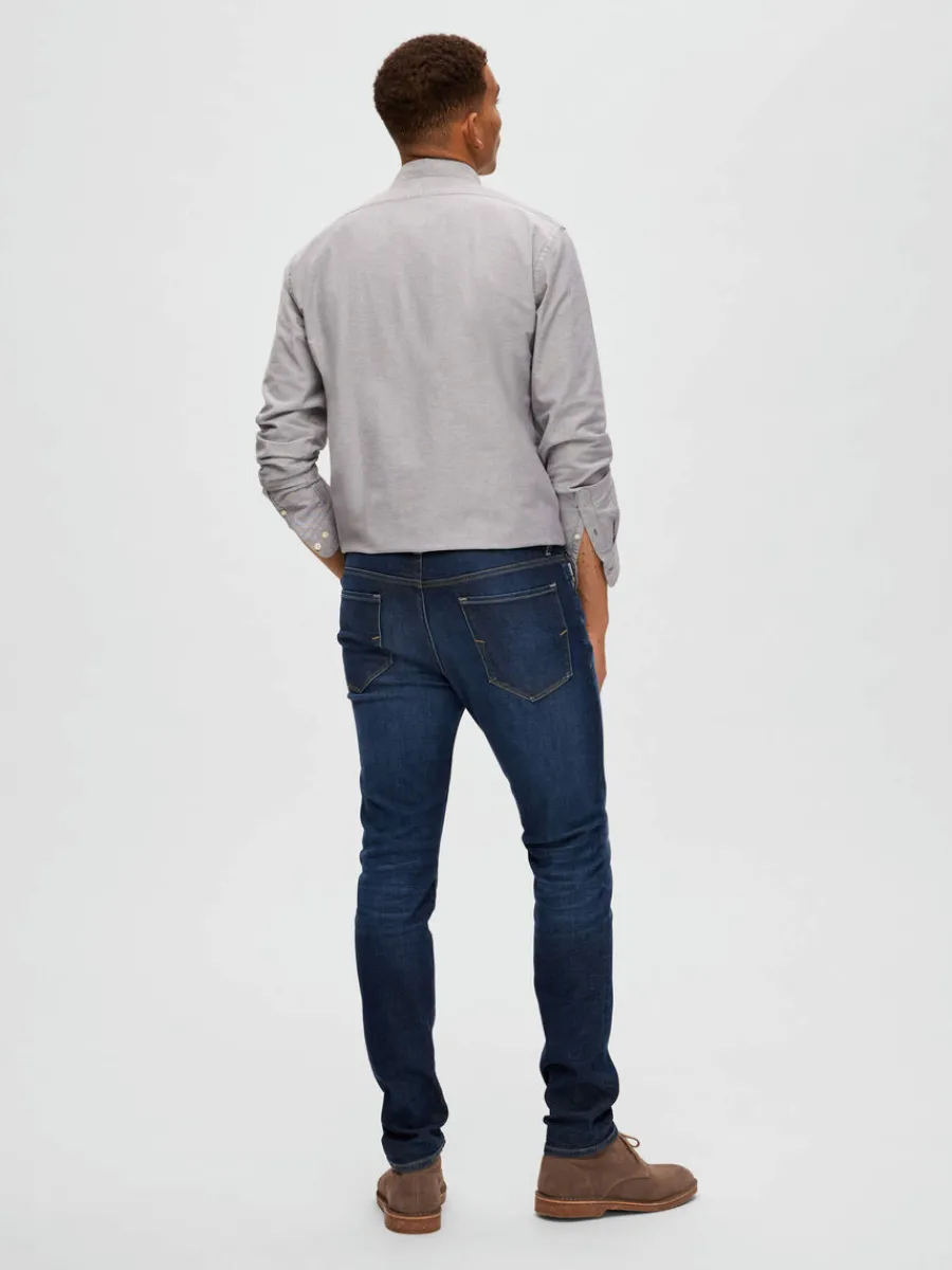 mrk_tvtt_slim_fitjeans_5-1.webp SELECTED MÖRK TVÄTT SLIM FIT-JEANS Blue Outlet