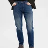 SELECTED 172 MÖRKBLÅ SLIM FIT-JEANS Blue Clearance