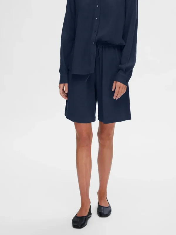 SELECTED NORMAL MIDJA SHORTS Blue Discount