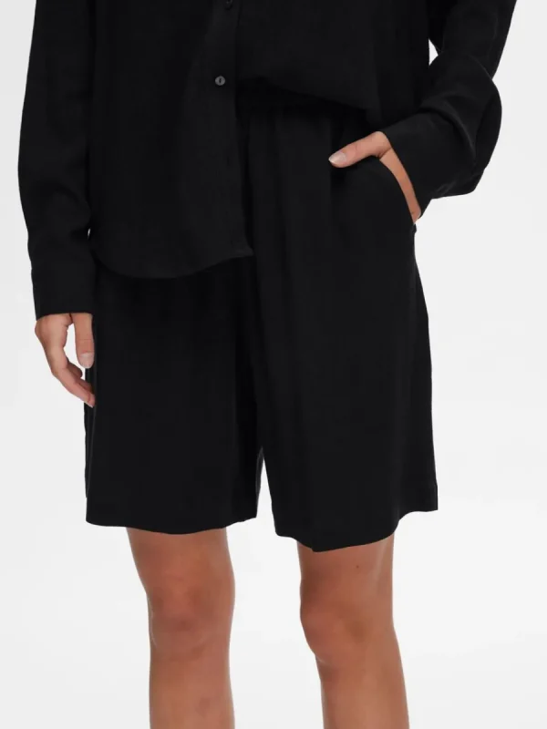 SELECTED NORMAL MIDJA SHORTS Black Store