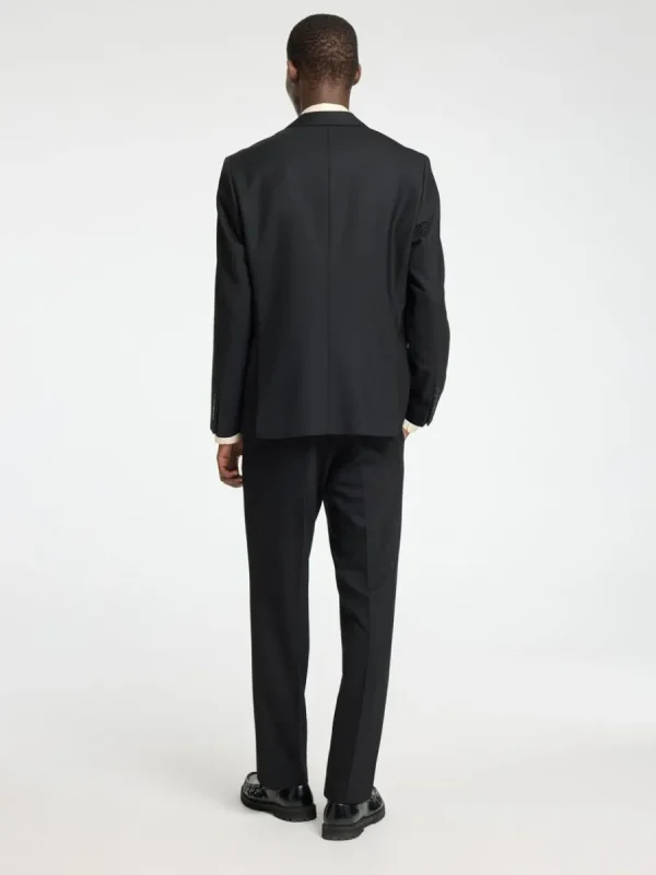 SELECTED NORMAL PASSFORM ENKELKNÄPPT KAVAJ Black Flash Sale