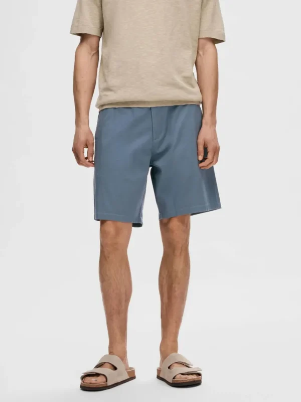 SELECTED NORMAL PASSFORM FLEX SHORTS Blue Sale