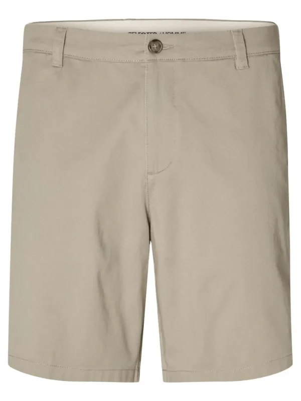 SELECTED NORMAL PASSFORM FLEX SHORTS Beige Best Sale