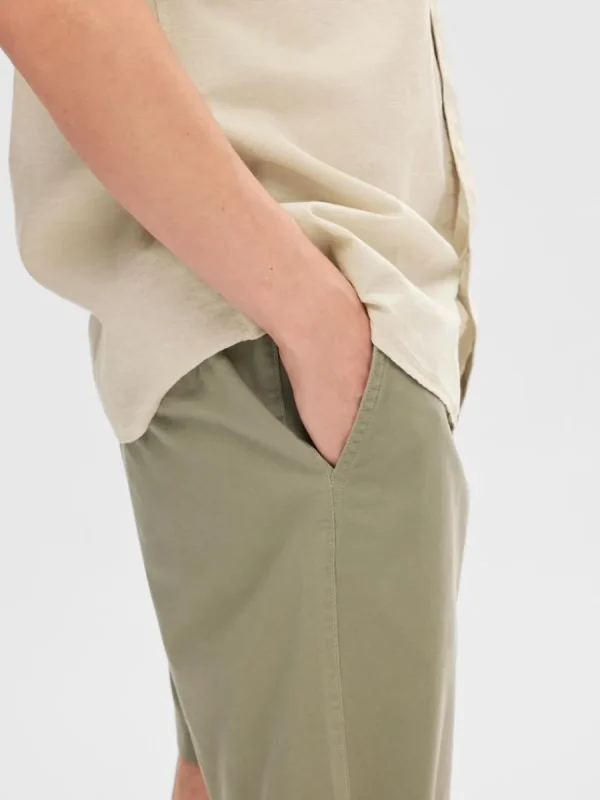 SELECTED NORMAL PASSFORM FLEX SHORTS Green Clearance