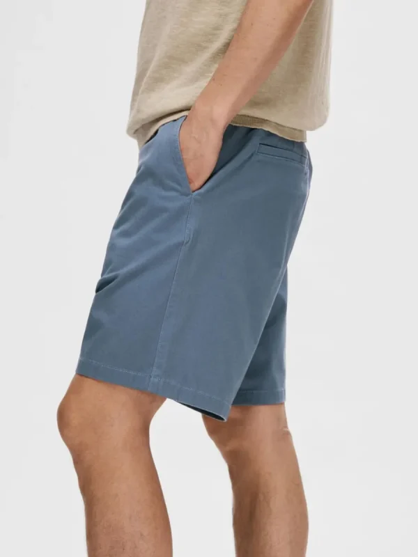 SELECTED NORMAL PASSFORM FLEX SHORTS Blue Sale