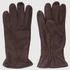 SELECTED NUBUCKLÄDER HANDSKAR Brown Online