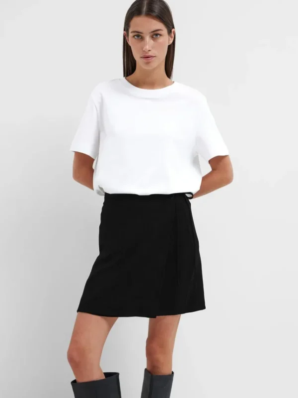 SELECTED OMLOTT MINIKJOL Black Outlet