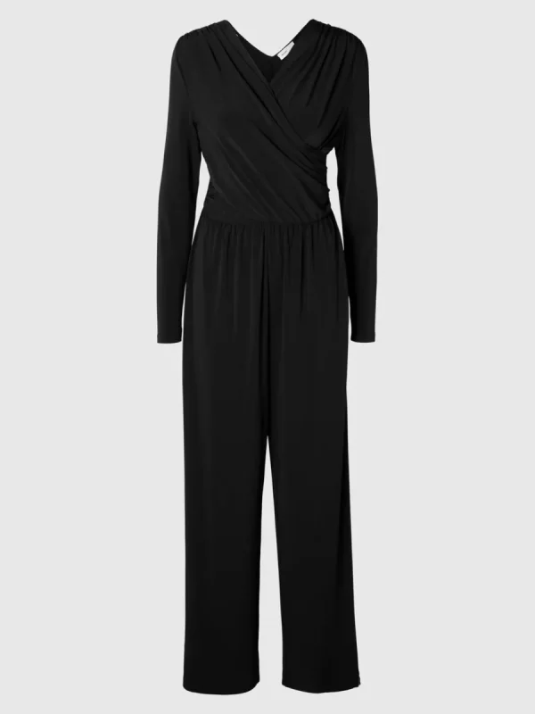 SELECTED OMLOTTSTIL JUMPSUIT Black New