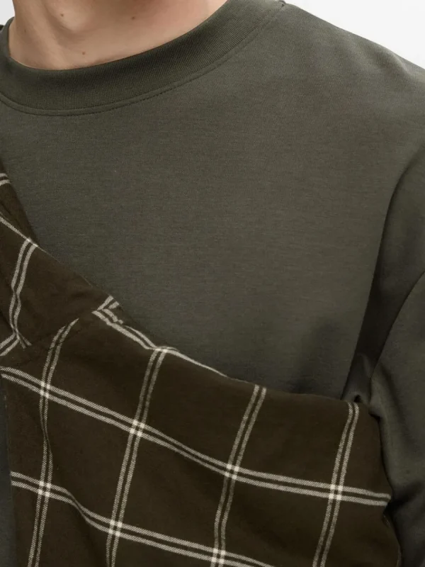 SELECTED OVERSIZE KORTA ÄRMAR T-SHIRT Green Best