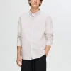 SELECTED OXFORD SKJORTA White Store