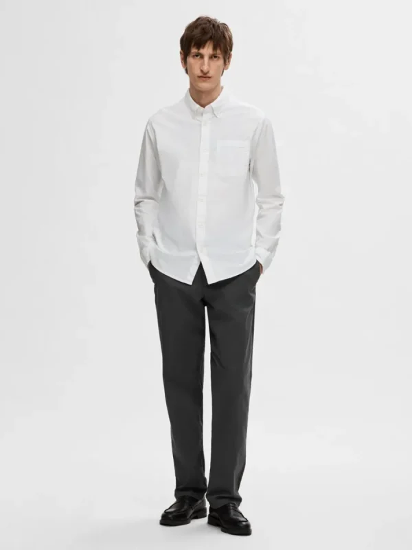 SELECTED OXFORD SKJORTA White Fashion