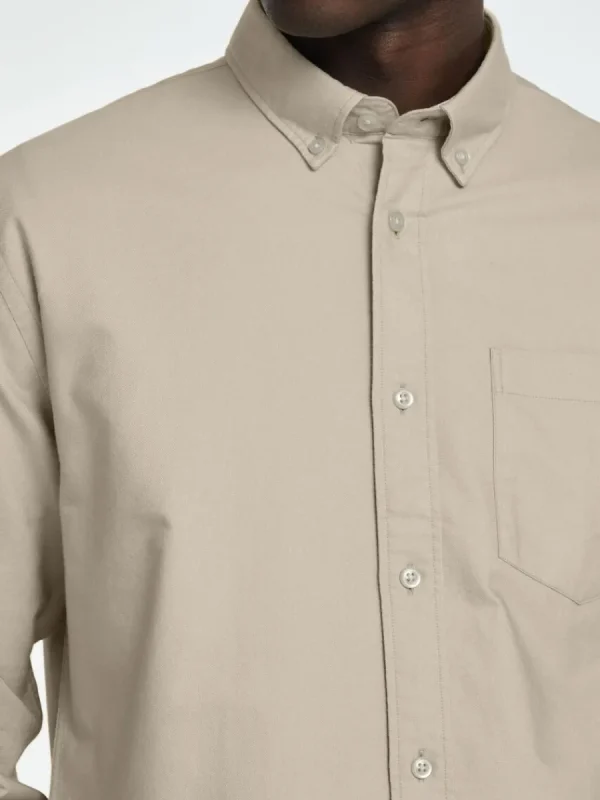 SELECTED OXFORD SKJORTA Beige Clearance