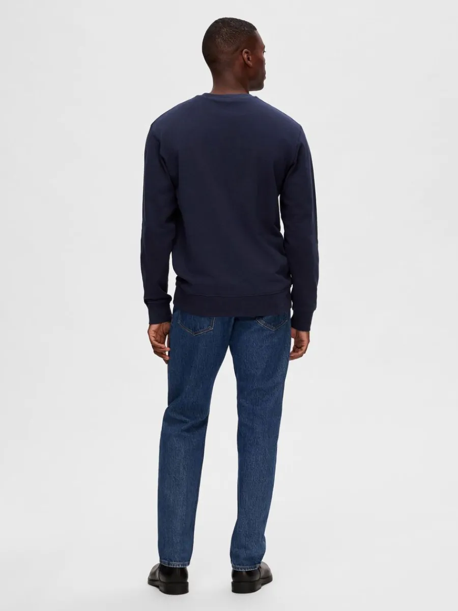 pack_bomull_sweatshirt_1.webp SELECTED 2-PACK BOMULL SWEATSHIRT Blue Best Sale
