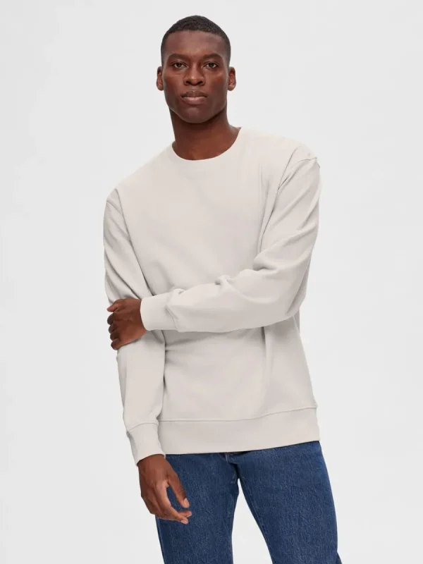 SELECTED 2-PACK BOMULL SWEATSHIRT Blue Best Sale