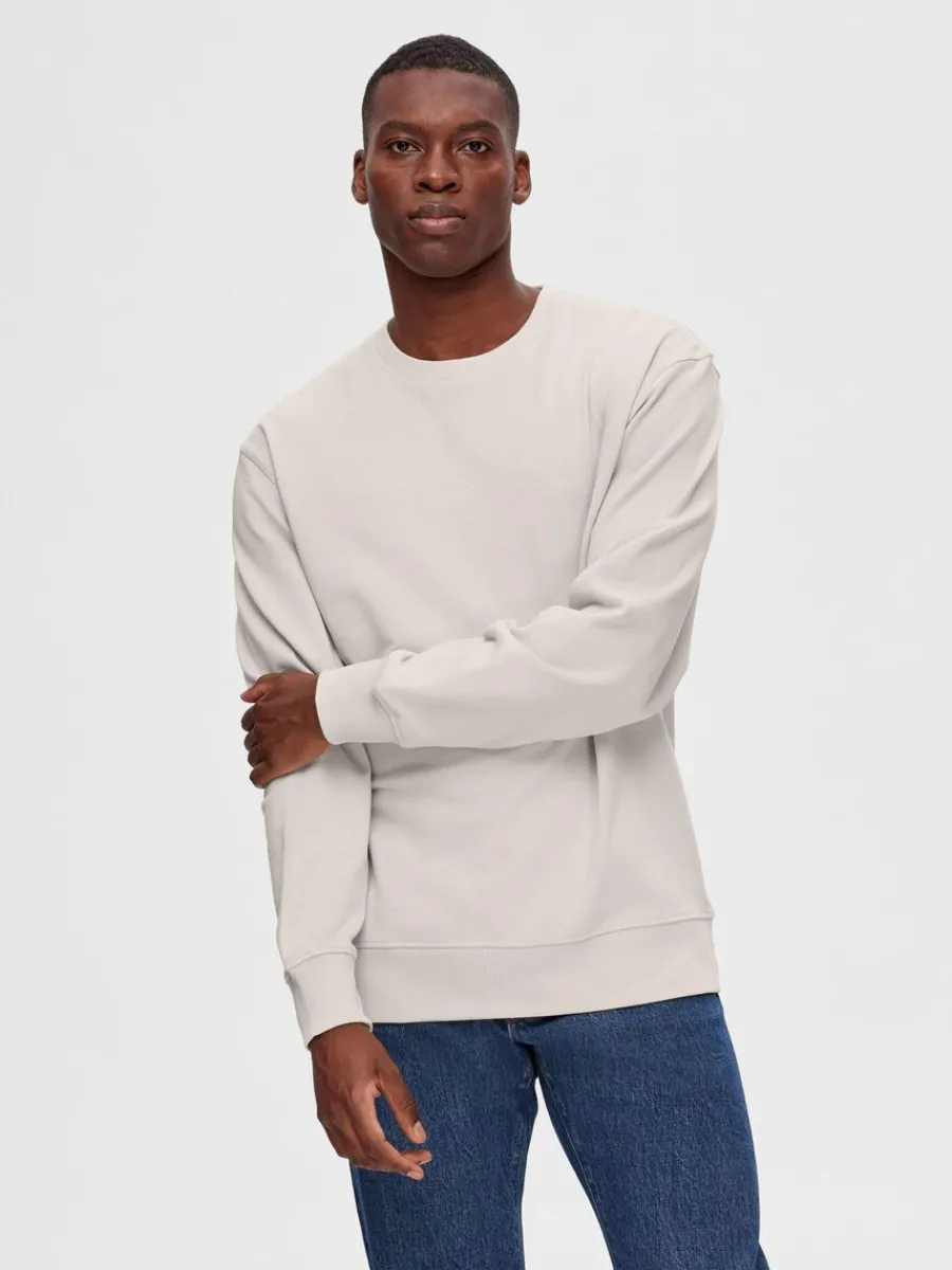 pack_bomull_sweatshirt_6.webp SELECTED 2-PACK BOMULL SWEATSHIRT Blue Best Sale