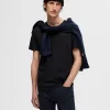 SELECTED 3-PACK BOMULL T-SHIRT Black Sale