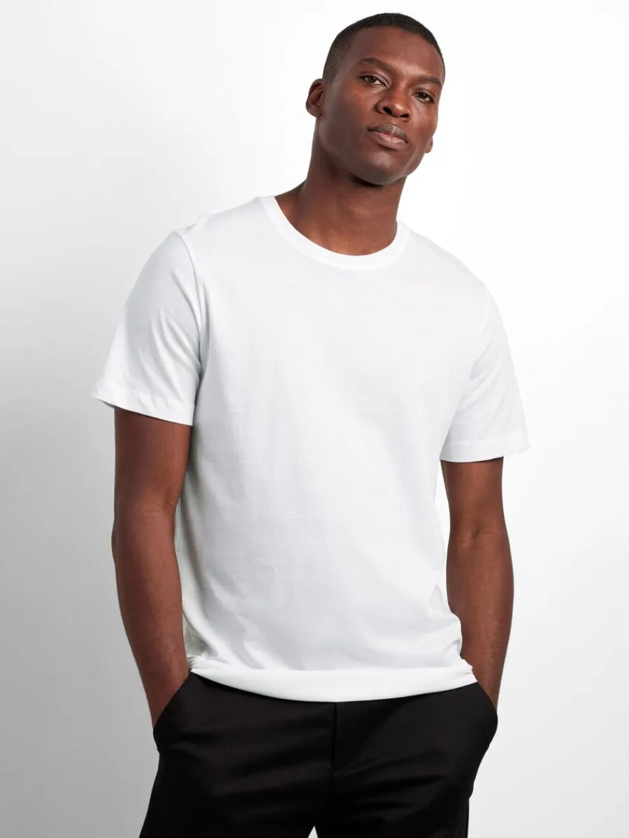 pack_bomull_tshirt_2.webp SELECTED 3-PACK BOMULL T-SHIRT White Flash Sale